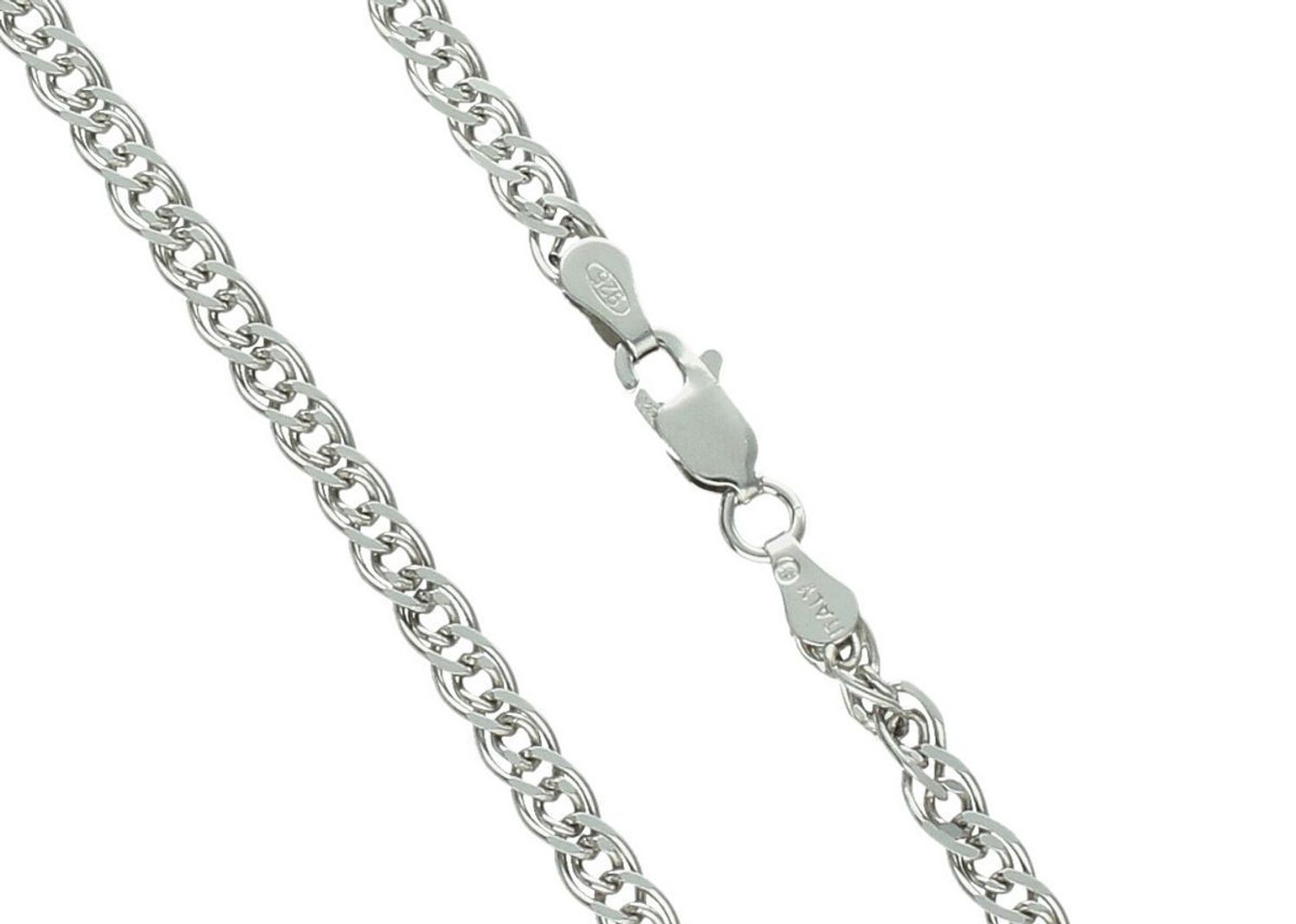 Srebrny łańcuszek Mona Lisa DIA-LAN-785723R-60-925 – elegancki model o szerokości 4 mm i długości 60 cm. Wykonany ze srebra próby 925, waży ok. 9,4 g i posiada wygodne zapięcie na karabińczyk. I.jpg